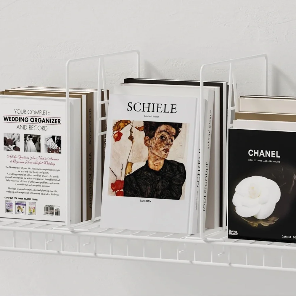 8 Pack Shelf Dividers For Wood Shelves, Closet Organization-12 Inches Tall